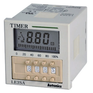LE3S Series – Digital LCD Timer DIN W48×H48mm