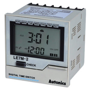LE7M-2 – W72×H72mm, Weekly / Yearly Timer