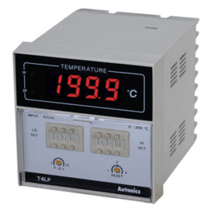 T4LP Series – Dual setting type, High accuracy temperature controller