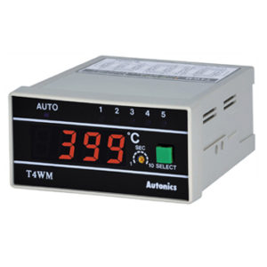 T4WM Series – Automatic switching function of 5 point temperature indication
