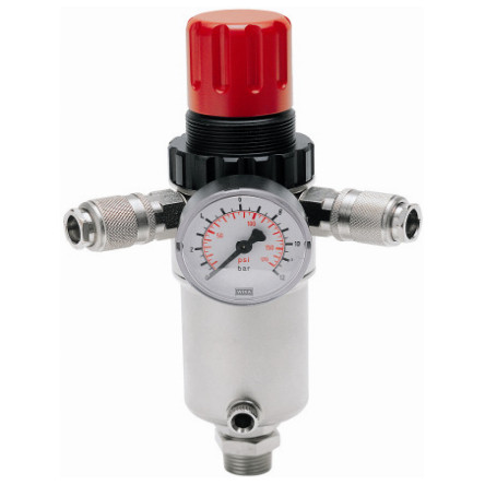 COMEX – 161/2A | 1/2″ Lower Pressure Reducer with filter,  gauge and couplings
