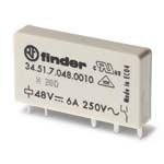 FINDER – Series 34 – Slim P.C.B. Relays (EMR or SSR) 0.1-2-6 A  (in stock Accra, Ghana)