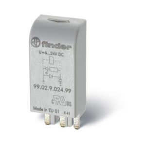 FINDER – Industrial relays Series 99 – Modules for sockets 90/92/94/95/96/97 series (in stock Accra, Ghana)